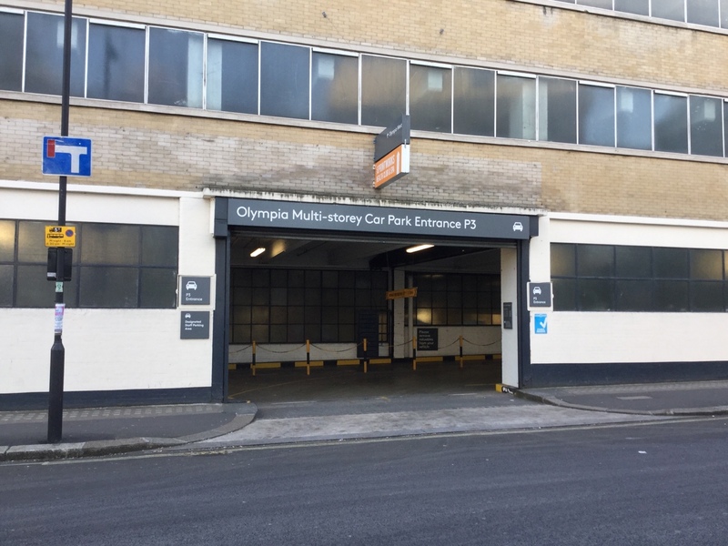 Street view of Car Park Entrance P3 Garage