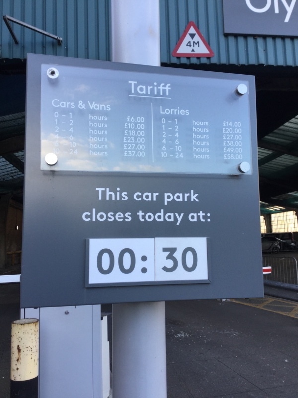 Street view of Motorail Car Park P4 Lot