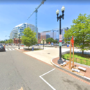 501 K St. NW. Lot entrance