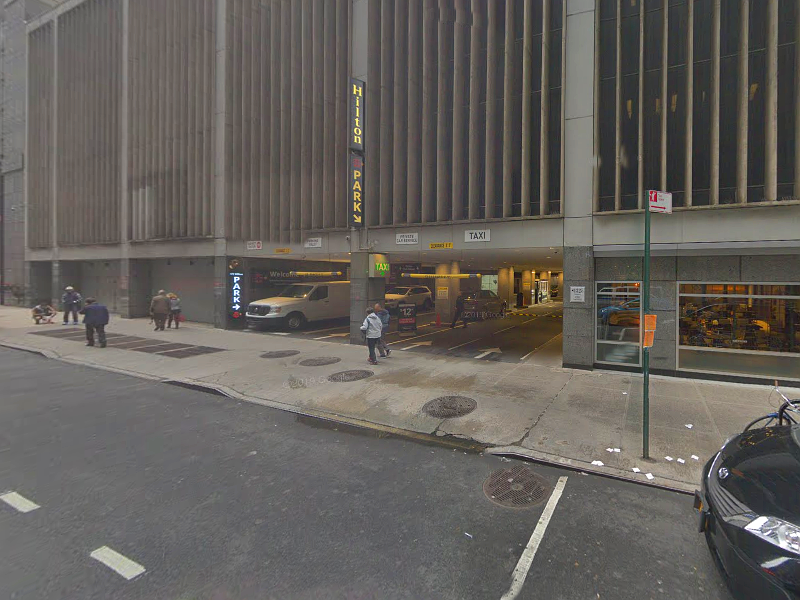 Street view of (SP+) - Hilton Park Garage - VIP Self-Park