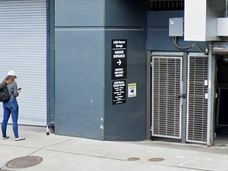 Street view of Prime Garage - 1260 Mercer