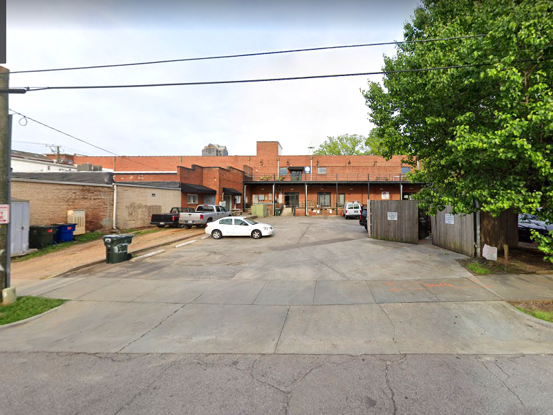 Street view of Harrington Lot