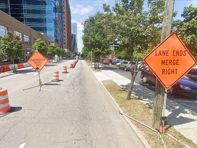 Street view of 521 Wilmington Lot