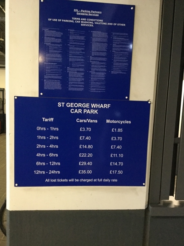 Street view of Saint George Wharf