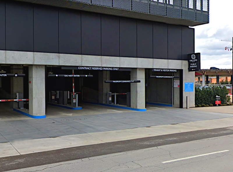 Street view of 2550 Pacific Ave. Garage