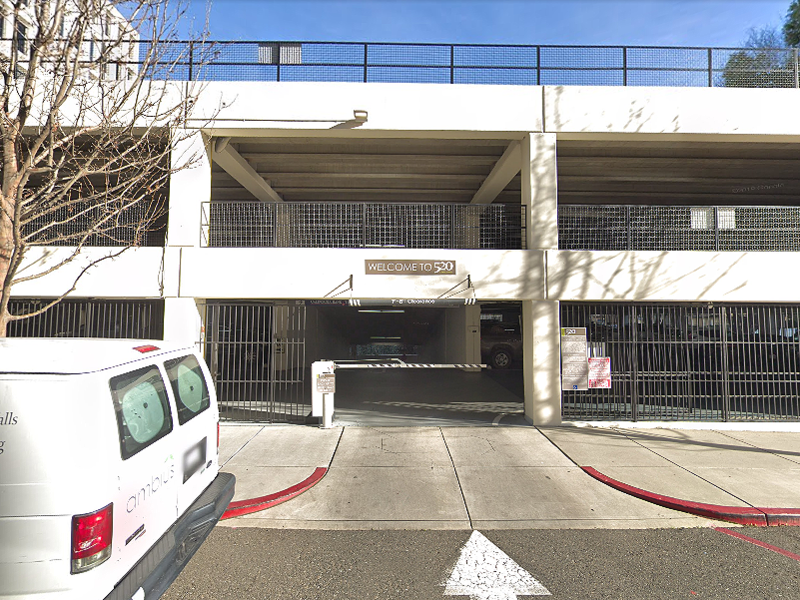 Street view of 520 Capitol Mall Garage
