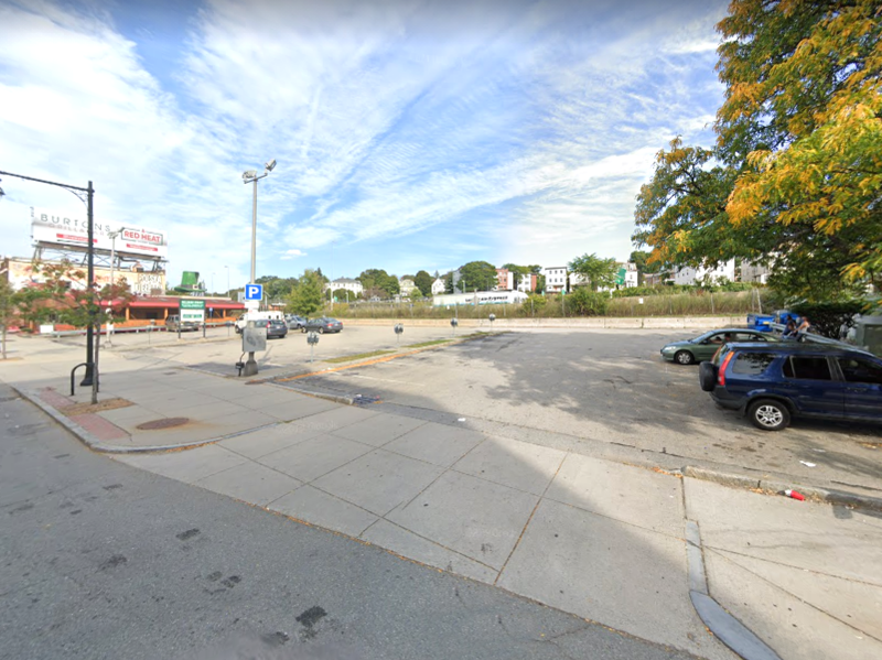 Street view of Millbury St. Lot