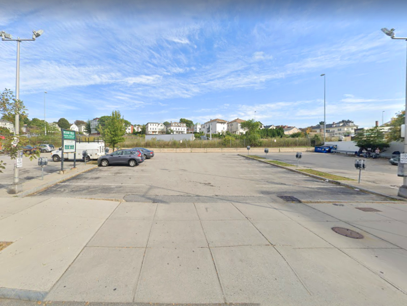 Street view of Millbury St. Lot