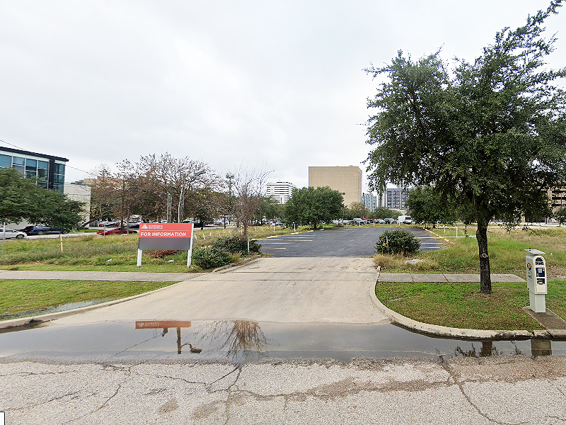 Street view of 1610 Chenevert St.  Lot