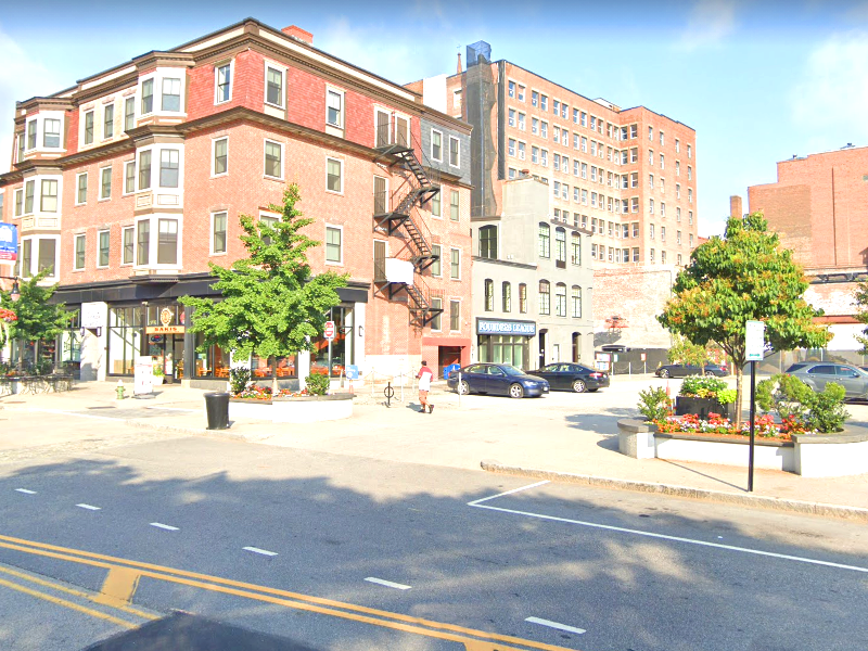 Street view of 191 Weybosset St. Lot