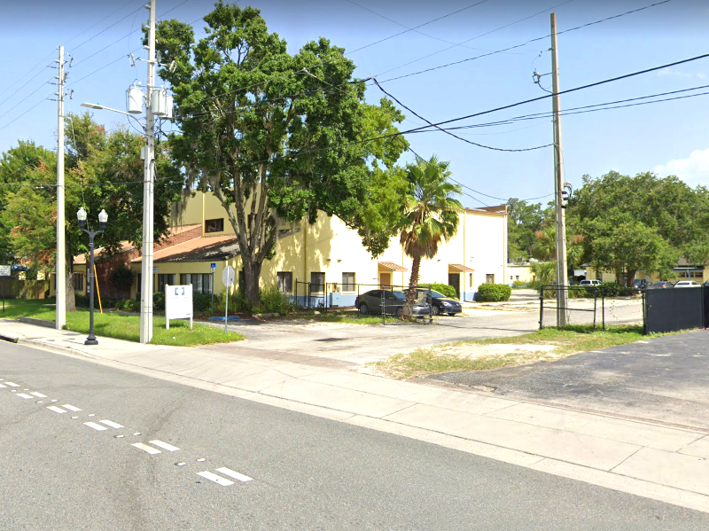 Street view of Christian Service Center Lot