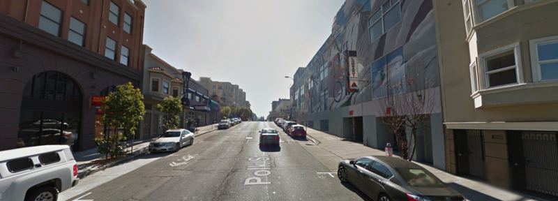 Street view of 1600 Jackson Building