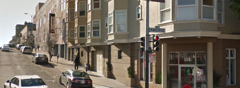 Street view of 1600 Jackson Building