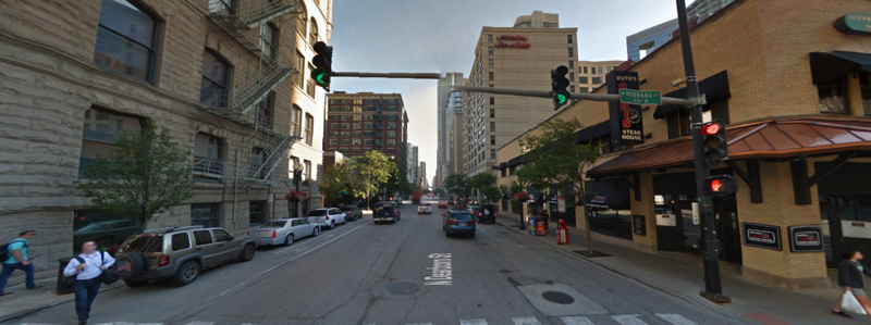 Street view of Ruth's Chris Steakhouse - Valet Kiosk