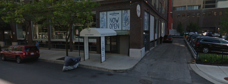 Street view of 353 W. Hubbard St. - Valet