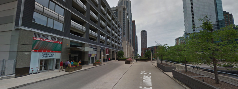 Street view of 240 E. Illinois St. - Monthly Space