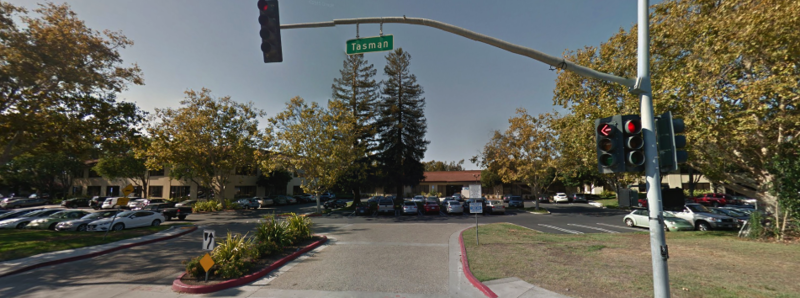 Street view of 2101 Tasman Dr.