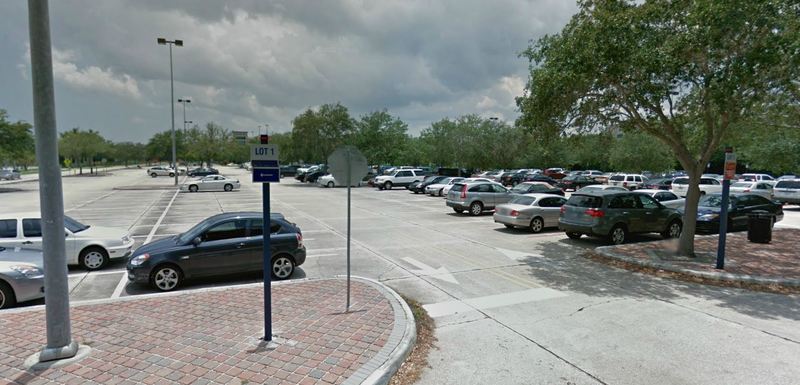 Street view of FAU Green Lot 2