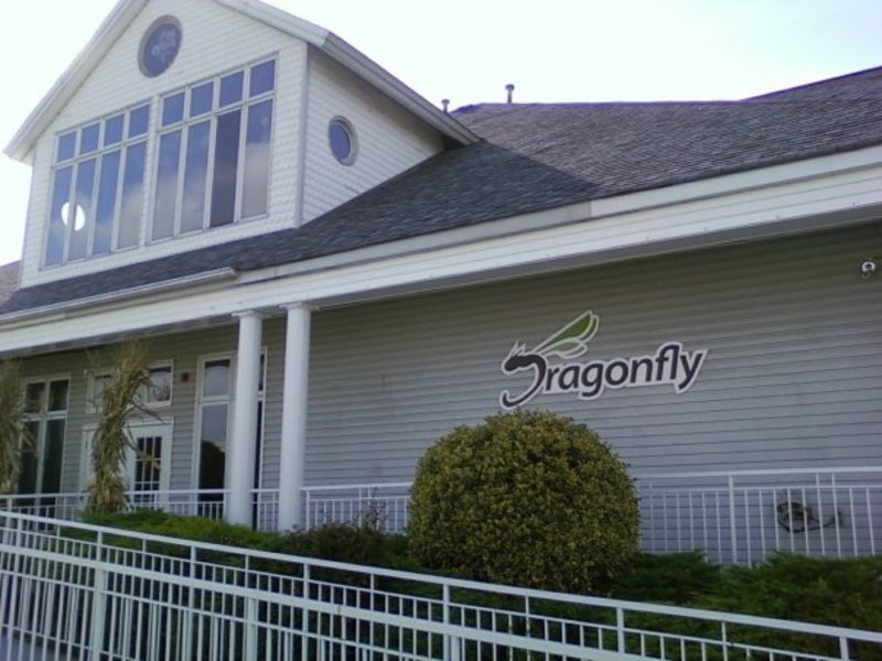 Street view of 200 Outwater Ln. Lot